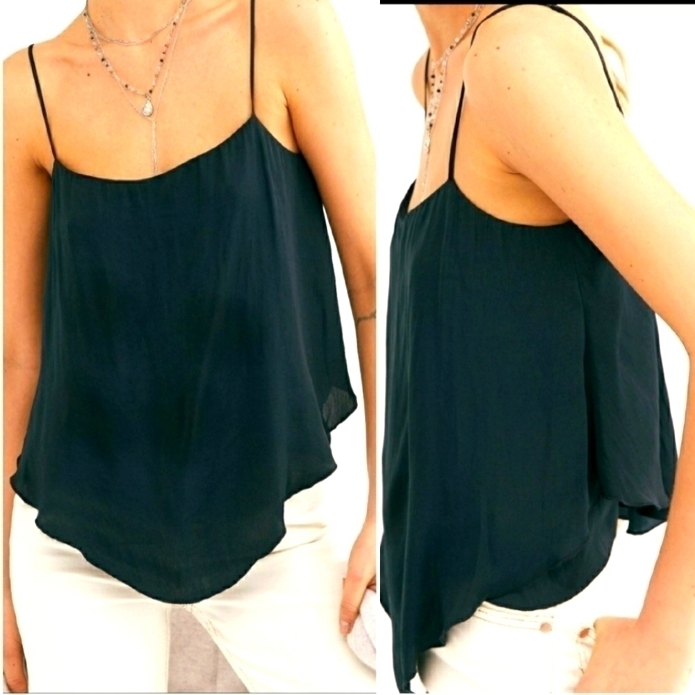 Nwt Free People Intimately Top, Calor black, SIze XS